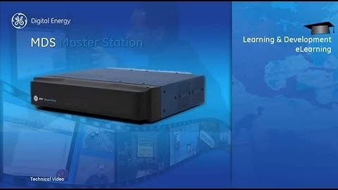 MS-1001  |  Master Station - Welcome to the MDS Master Station v1.2