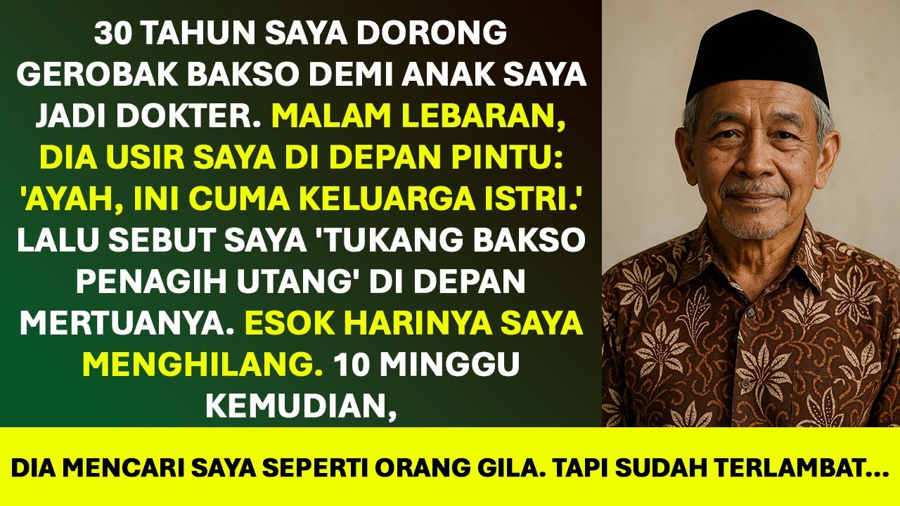 Anakku Usir Saya di Malam Lebaran: 