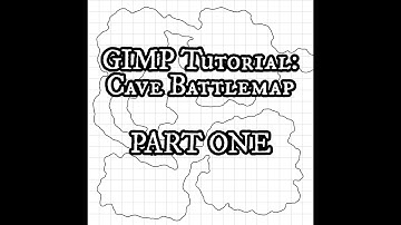 GIMP Tutorial - Cave Battlemap pt. 1