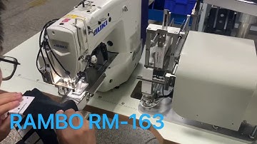 RAMBO RM-163,Automatic tag feeder sewing machine