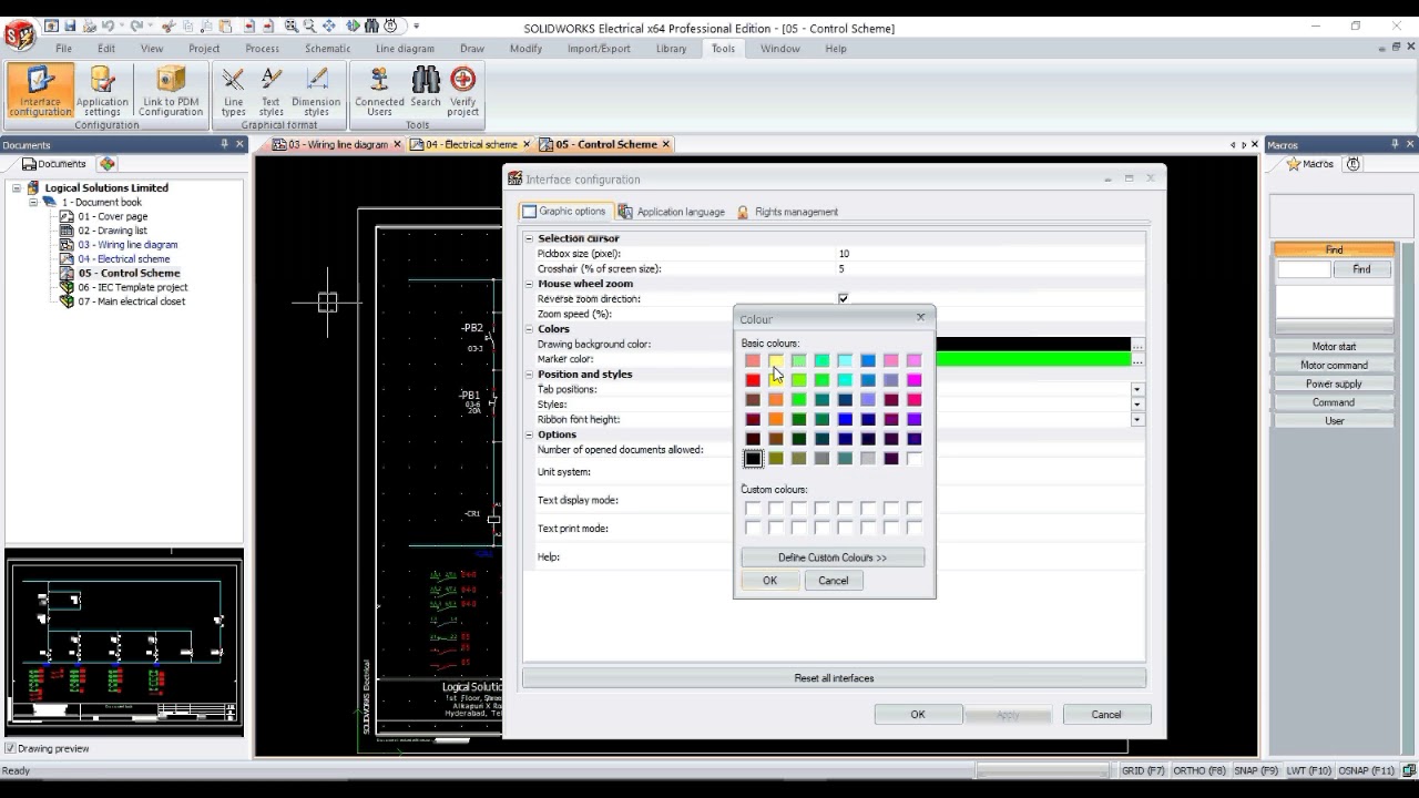 Creative How To Change Sketch Color In Solidworks Drawing for Kids