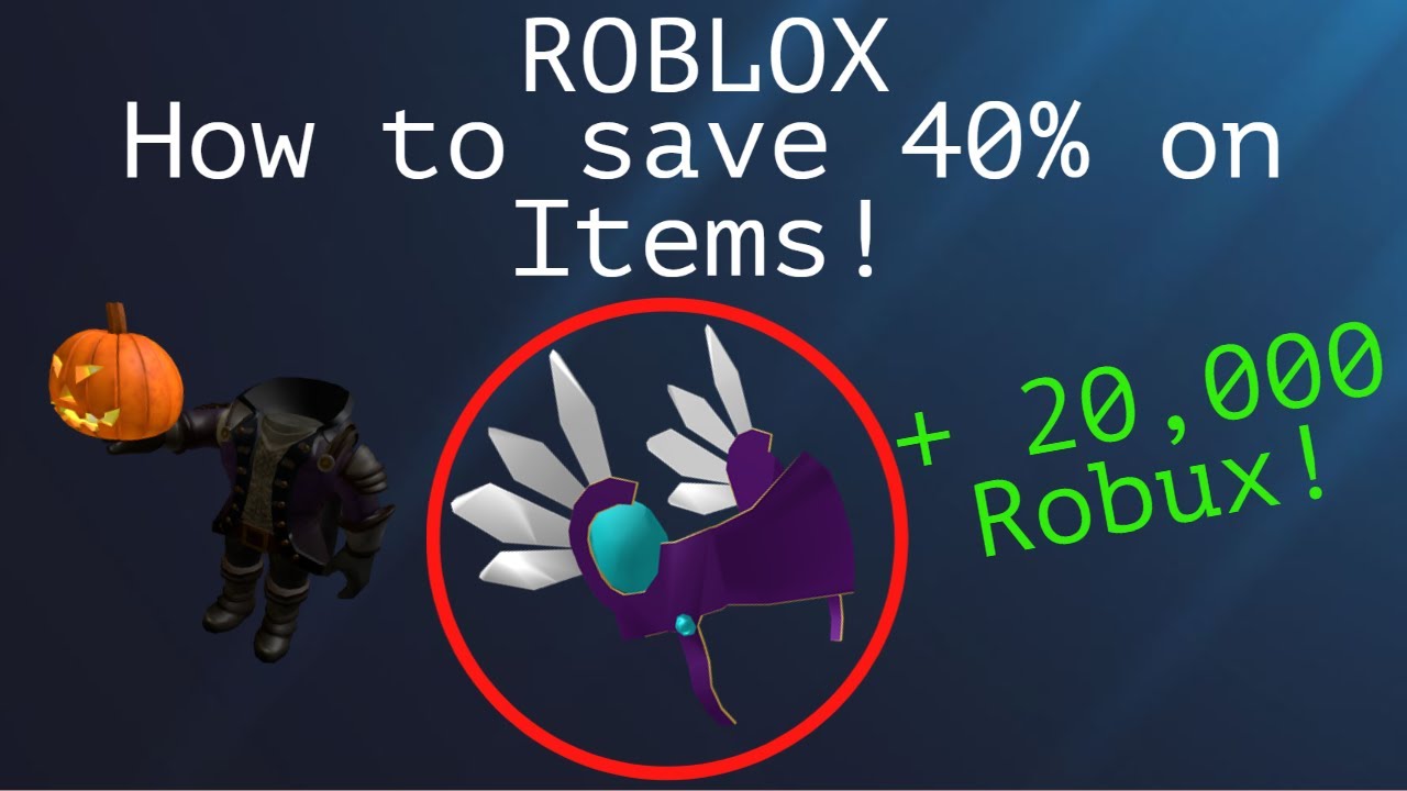 How to SAVE 40% on HEADLESS and ALL Avatar Items (Roblox Tutorial