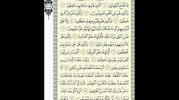 سورة المؤمنون كاملة بصوت الشيخ عبد الباسط عبد الصمد