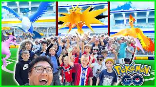 SHUNDO CAUGHT! Legendary Birds Raid Hour in Bergen, Norway - Pokemon GO