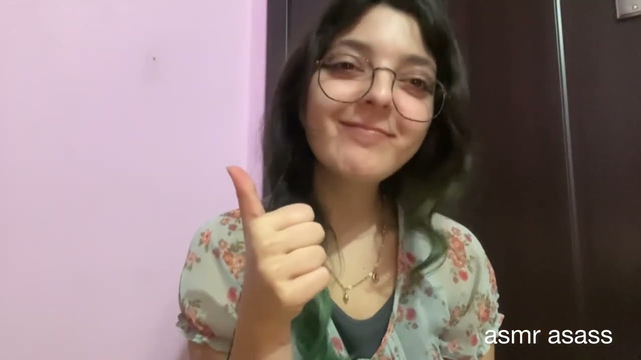 ასმრ გხატავ შენ 💜ASMR drawing you 