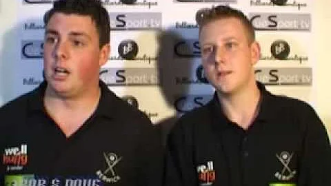 Rob & Doug - Berwick pool team