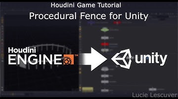 Houdini Game Tutorial - Procedural Fence for Unity