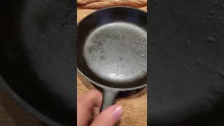 #castiron #restoration #cooking #antiques #cookware #castironskillet