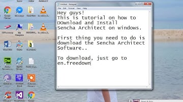 Tutorial for Downloading And Installing of Sencha Architect 3 on Windows