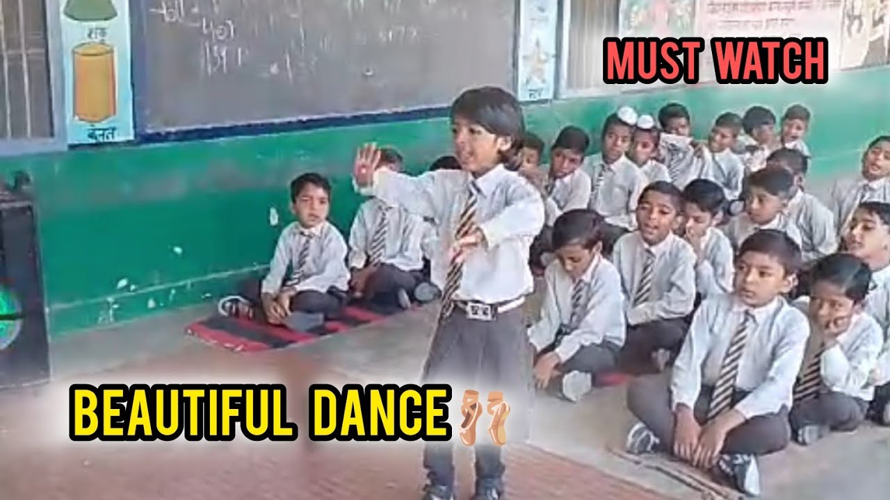 Beautiful dance performance by the student of a government school 👌👌👌 ...