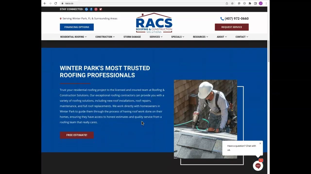 RACS Roofing | Roofing Company Orlando