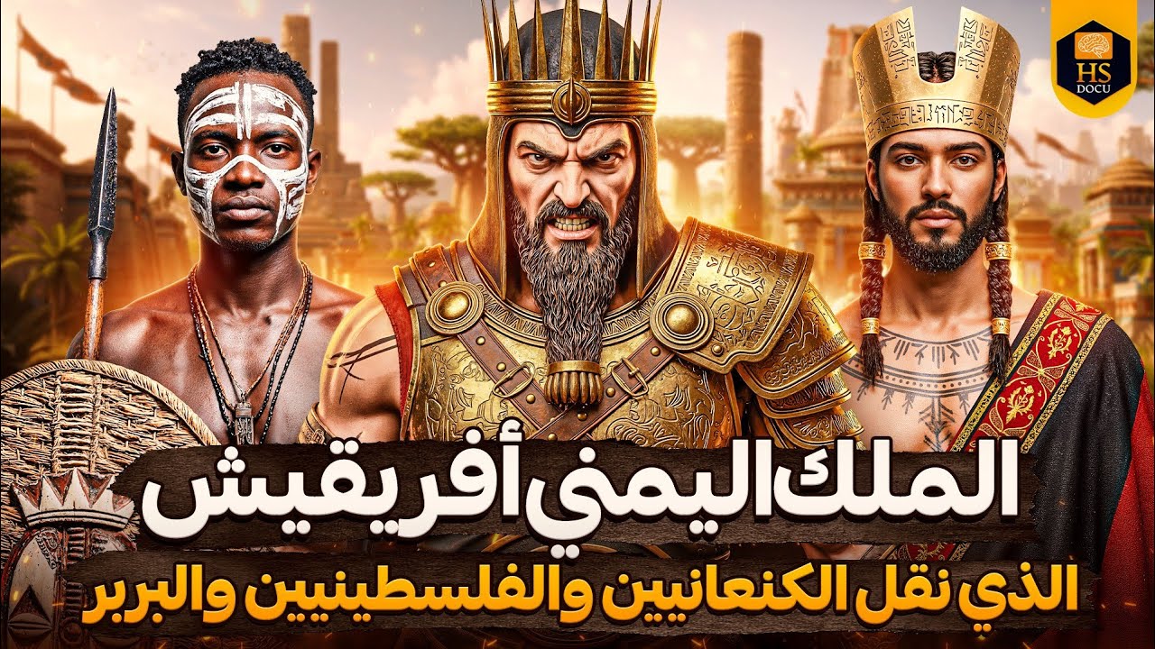 ملوك اليمن (12) الملك أفريقيش.. لغز علماء الآثار التاريخ المنسي والأسرار التي لم تُحل!