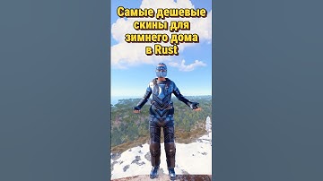 Самые дешевые скины для зимнего дома в Rust Раст #раст #rust