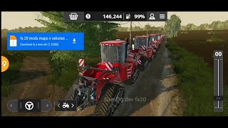 fs20 APK 😳new mpa 🗺️ Download FARMING SIMULATOR 20 APK MOD game play 🚨👌 #fs20newmap #fs20 screenshot 5