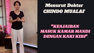 KEAJAIBAN MASUK KAMAR MANDI, DENGAN KAKI KIRI!!!