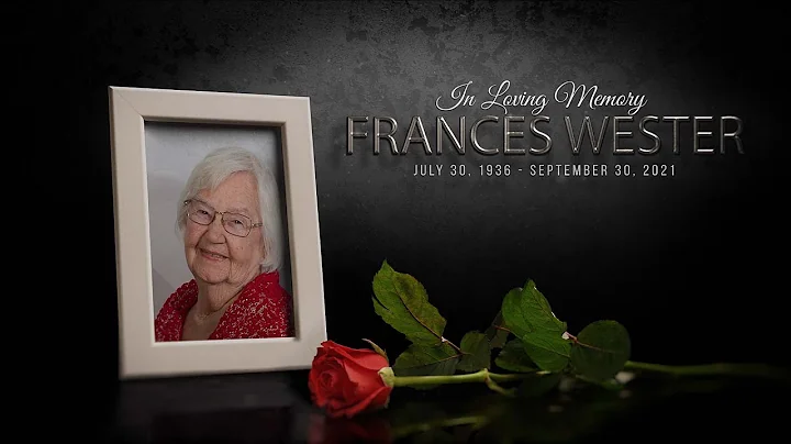 Frances Wester Memorial Service