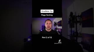 How to Page Sorting in OneNote. #onenote #onenotetips screenshot 5