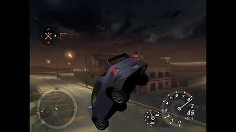Need For Speed Underground 2 PS2 Demo Map Glitches