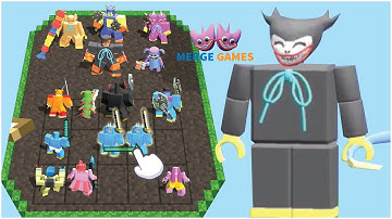 Merge Master Craft Runner: Funny Gameplay (iOS,Android) Part 5 - Merge Fight Monster