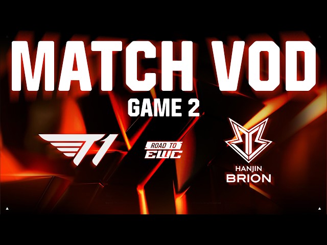 T1 VS BRO | GAME 2 | ROAD TO EWC | HOÀNG LUÂN CO-STREAM #EWCWATCHPARTY #EWCQUALIFIER