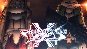 Sword Art Online Variant Showdown - Debut game trailer