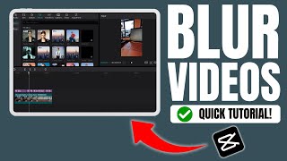How to Blur Videos in CapCut | Easy Effect Tutorial screenshot 3