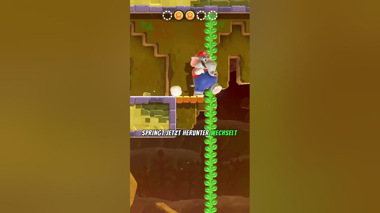 Rätsel der Items (Suchtrupp) Fundort alle 5 Wundermarken Super Mario Bros. Wonder shorts