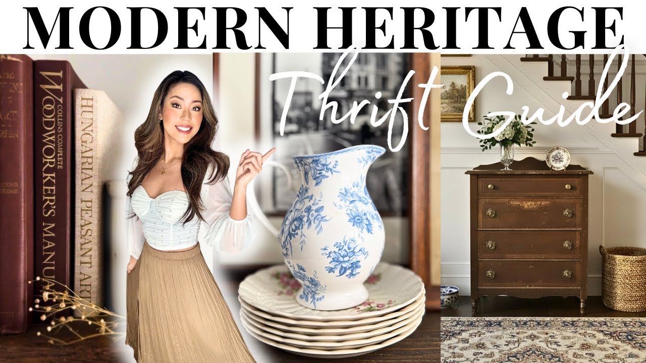 How to Thrift Modern Heritage Like a Pro (On a Budget) 