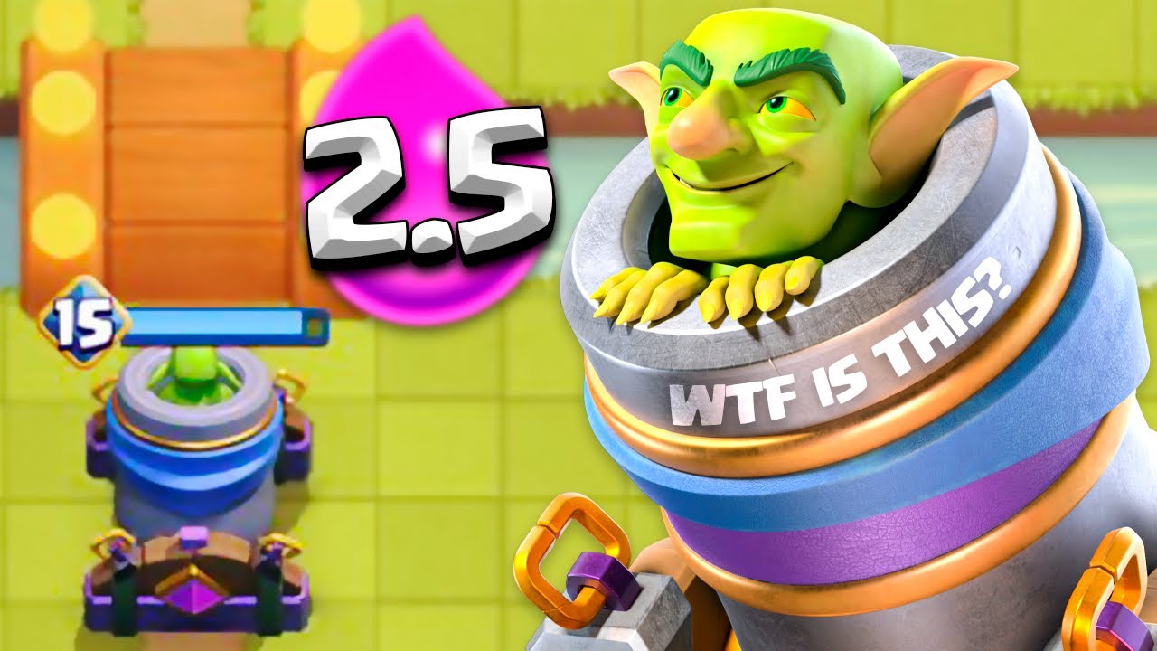 This NEW EVOLVED MORTAR DECK IS ABSOLUTELY *BROKEN* In CLASH