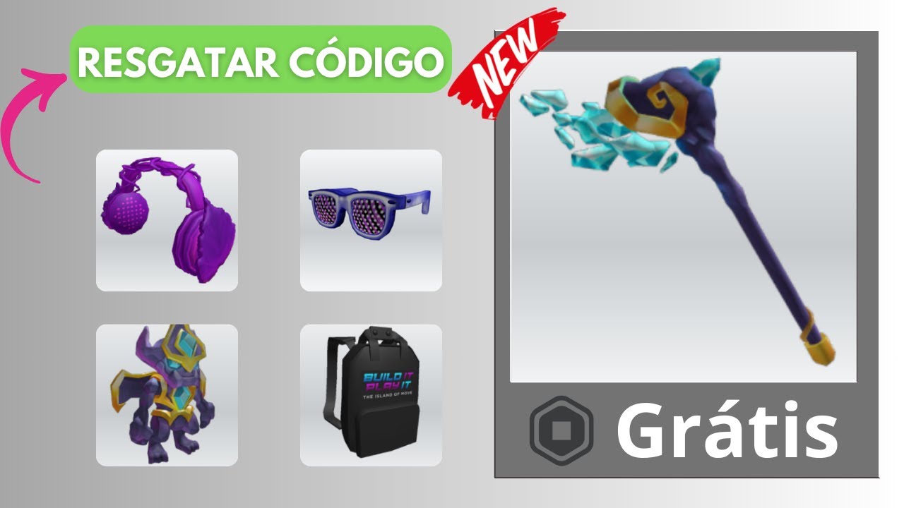 CORRE ! CÓDIGOS DE ITENS GRÁTIS NO ROBLOX 🤑 - YouTube