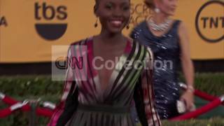 2015 Sag Awards Red Carpet-Lupita Nyongo