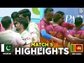 Full highlights  pakistan vs sri lanka  match 5  2nd engro cava volleyball nations league 2024