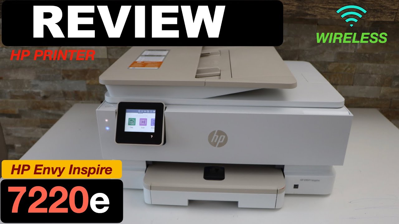 HP Envy Inspire 7220e  7255e All In One printer Review 