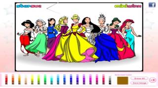Pintando As PRINCESAS DA DISNEY JOGO - The painting PRINCESSES DISNEY GAME screenshot 1