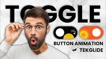 Design Toggle Button Animation | Light & Dark Mode | Figma Tutorial | Tekglide