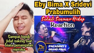 REACTION‼️ EBY Bima feat SRIDEVI Prabumulih 'Sekali Seumur Hidup' Dibuat baper 😭😭 sampai tepuk jidat