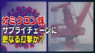 〈字幕版〉オミクロン株 サプライチェーンに更なる打撃か？