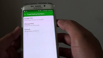 Samsung Galaxy S6 Edge: How to Enable / Disable Fix Dialing Number