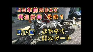 48年前のダックス再生計画その１「腰下」伝説の為に動き出すよ