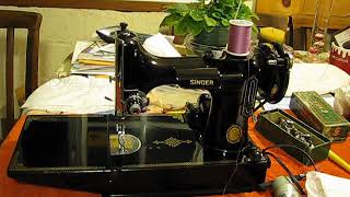 1952 Singer 221 Featherweight Sewing Machine