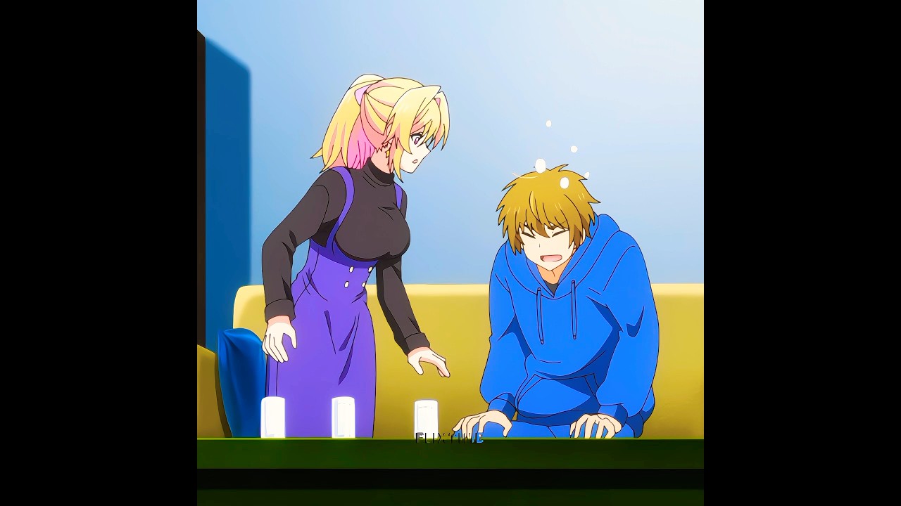 ✩Azusa’s Cute Angry Moment 😡➡️❤️ | My Awkward Senpai Episode 10