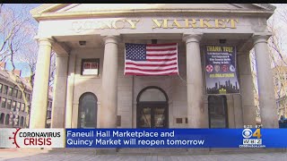 Quincy Market, Faneuil Hall Marketplace To Reopen