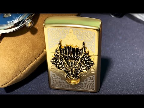 ZIPPO - Dragon Gate/Guard (Gold)