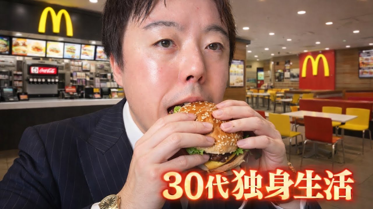 ［30代独身生活］お酒とハンバーガーそれだけで幸せな独身　#30代独身  #vlog  #30代  #ひとり暮らし  #貧乏人