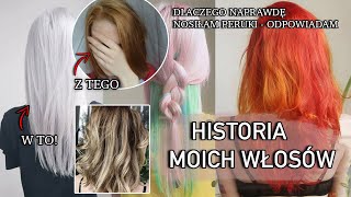 dlaczego WYPADŁY mi włosy/dlaczego jeszcze je mam? HISTORIA MOICH WŁOSÓW