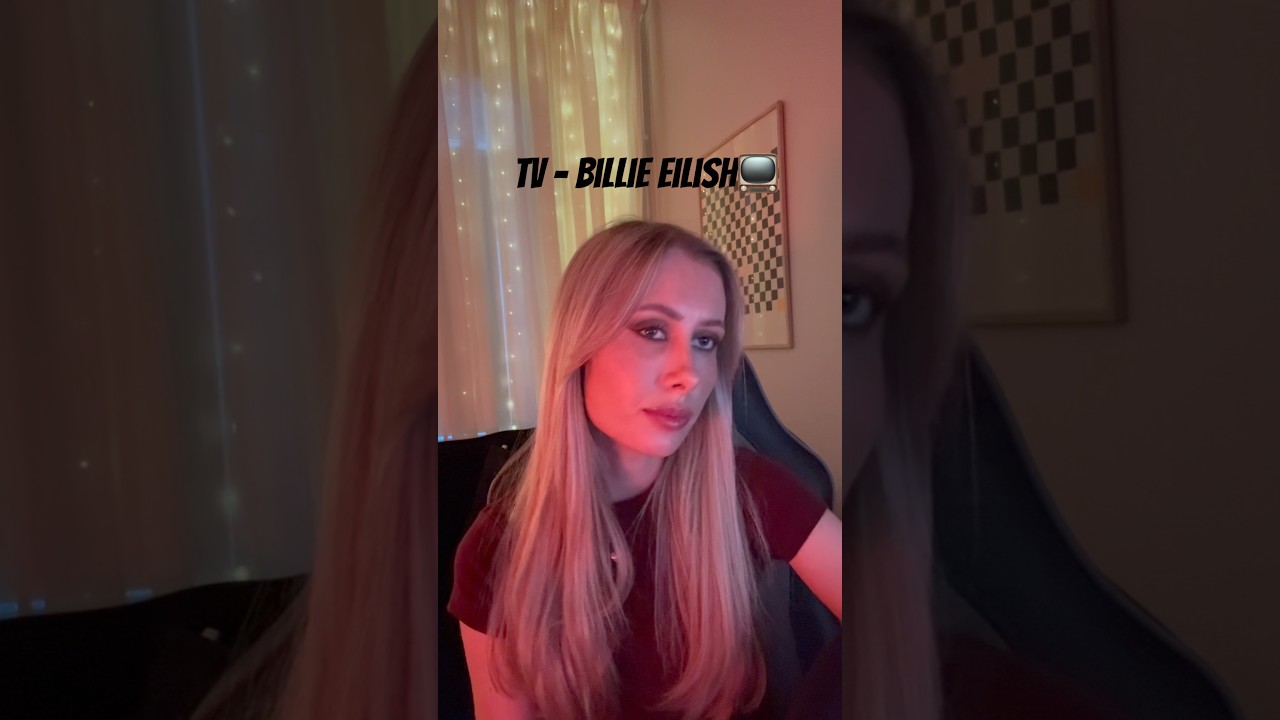 📺🎶 #billieeilish #billieeilishcover #tv #independentartist #singersongwriter