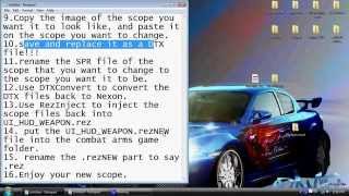 How To Edit .Rez Files(Scope to Scope) screenshot 5