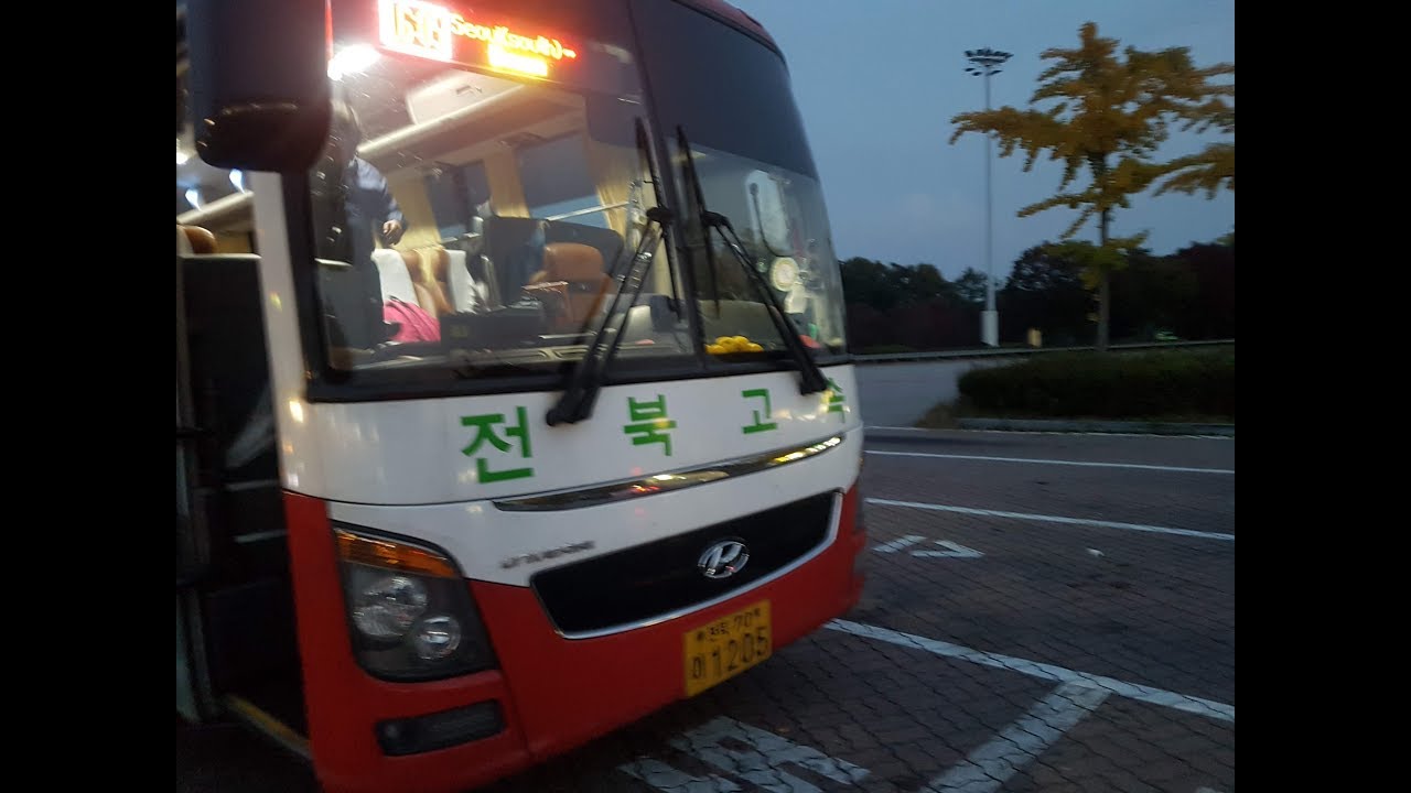 서울남부터미널→익산시외버스터미널 주행영상