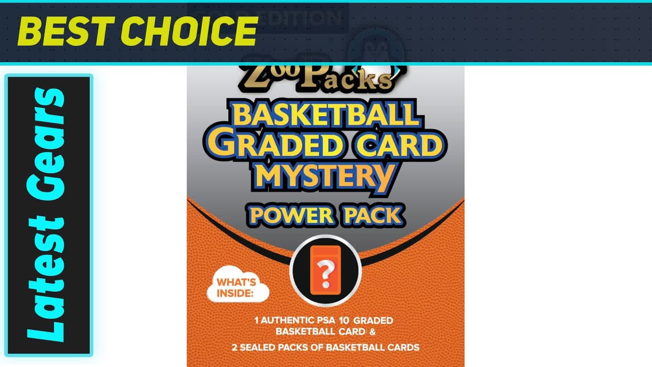 Zoo Packs Gold: Amazing NBA Card Mystery Pack - PSA 10 Guaranteed!