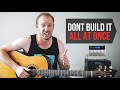 Using overdubbing to build your rhythms  live guitar looping